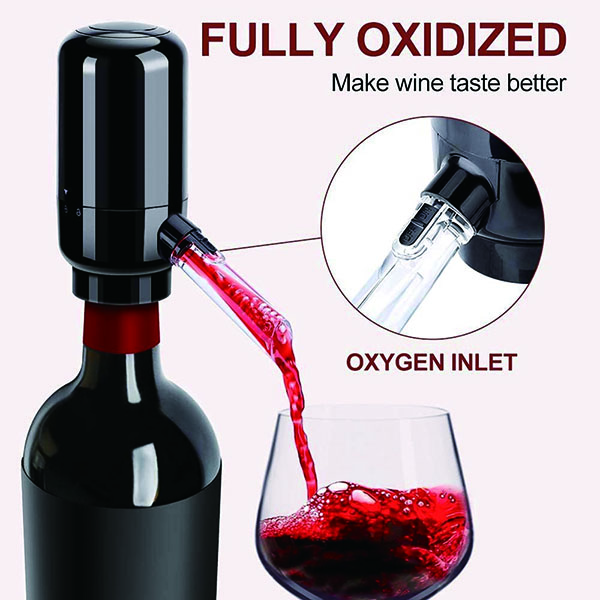 Electric wine aerator & dispenser