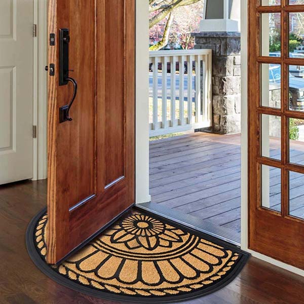 Half Round rubber Door Mat
