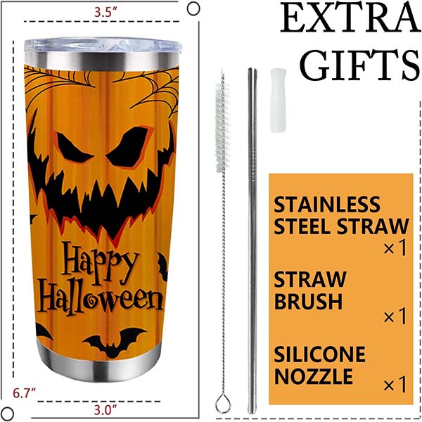 Pumpkin Halloween Tumbler Cup