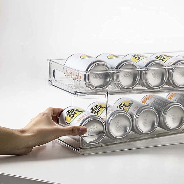 2 Tier Soda Can Dispenser Beverage
