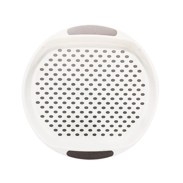 round non-slip tray plate