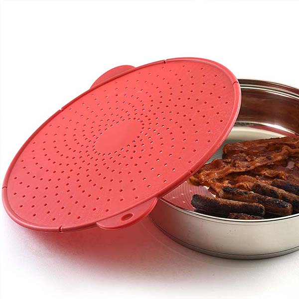 3 in 1 Silicone Splatter Screen
