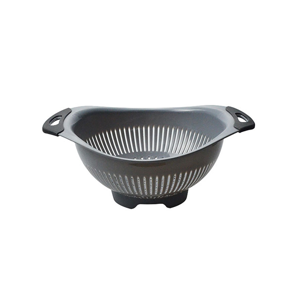 Plastic oval  Strainer Colander with soft handle