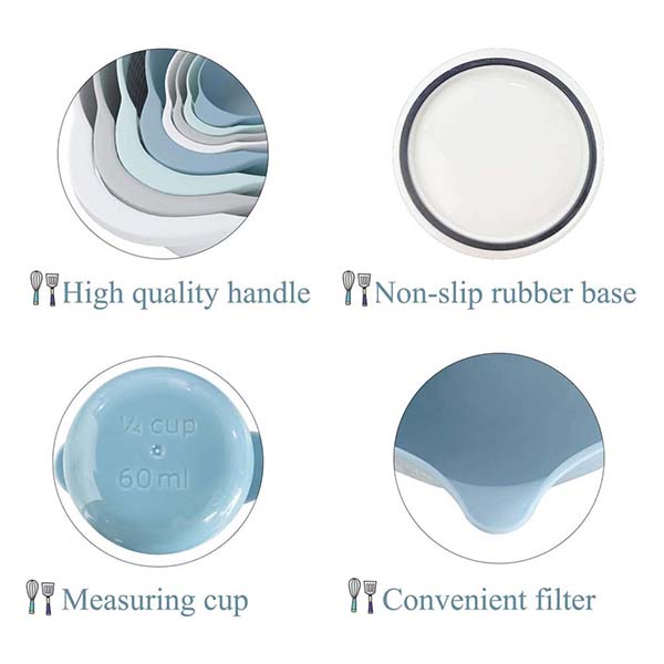 8 Piece Mixing Bowl Set