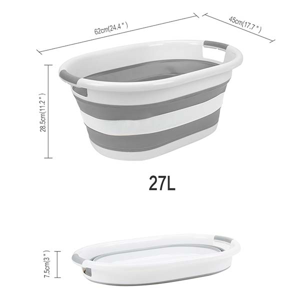 collapsible landry basket(27L)