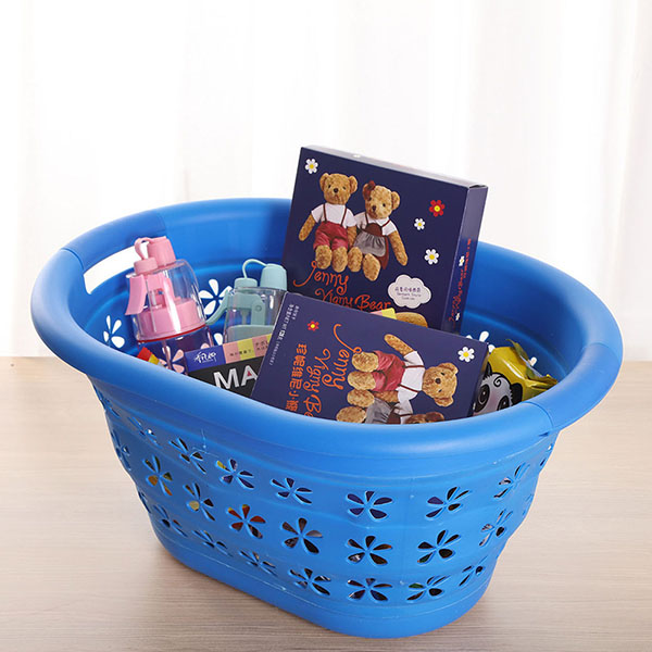 Collapsible Silicone Laundry Basket