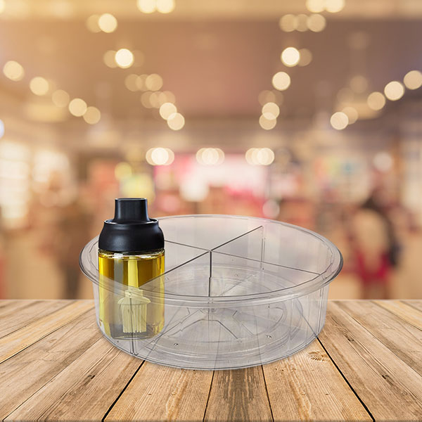 Plastic Compartment Turnable 