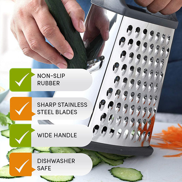 4 side Professional Box Grater