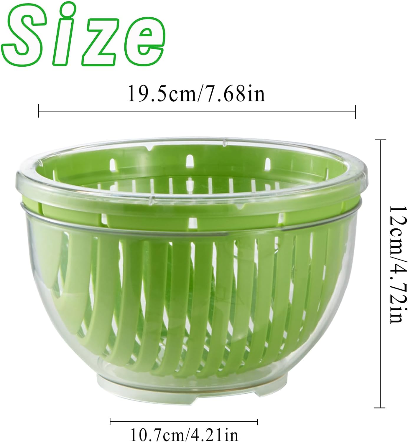 Salad Cutter Bowl