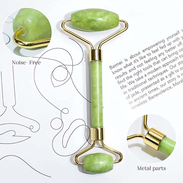 Face Jade Roller & Gua Sha Set 