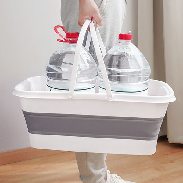 Folding mop bucket