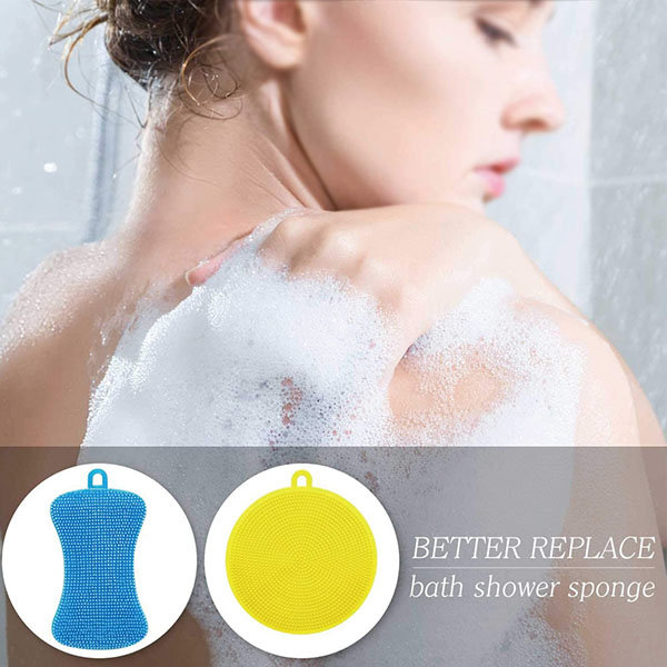 Silicone Scrubbing Sponge 
