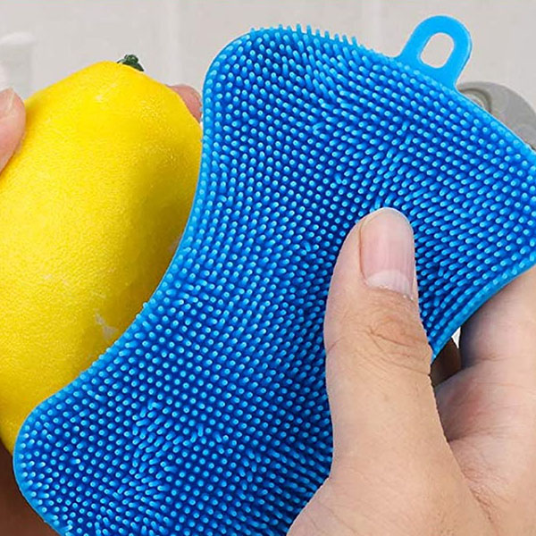 Silicone dish sponge