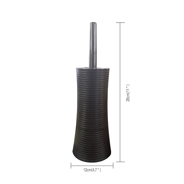 plastic toilet brush with long handle