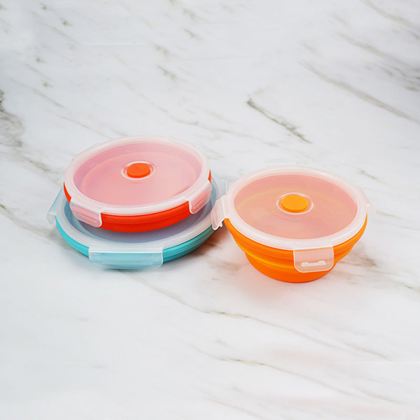 Pack&Go round Collapsible Lunch Box