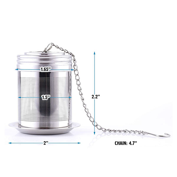 Stainless Steel Fine Mesh Tea ball Infuser