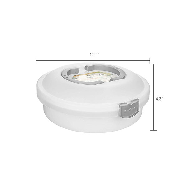 Round cake carrier keeper