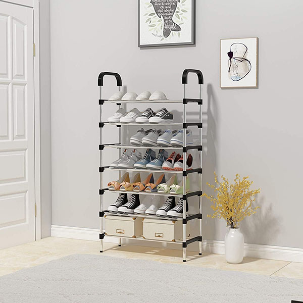 5-Tier Metal Freestanding Shoe Rack