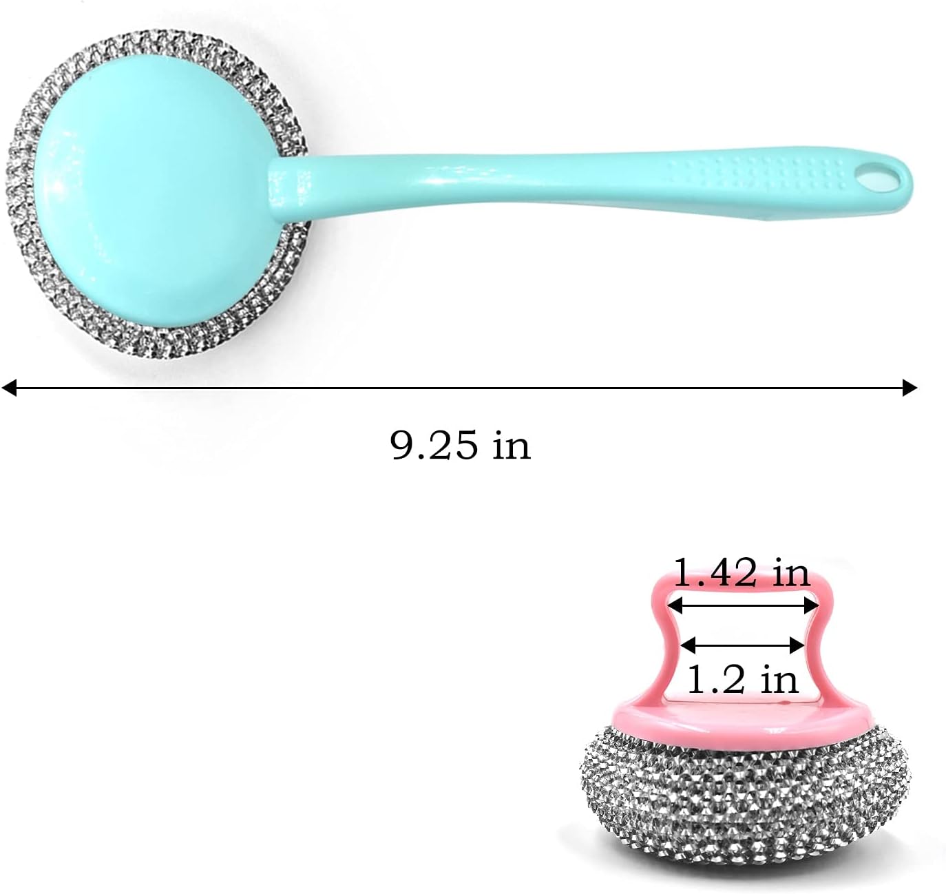 Stainless Steel Sponges, Scrubbing Scouring Pad, Steel Wool 