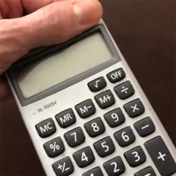 electronic calculator