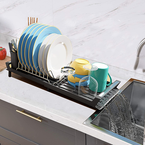 Expandable Dish Drainer Rack