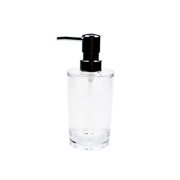 cylinder Acrylic Pump Dispenser soap dispenser