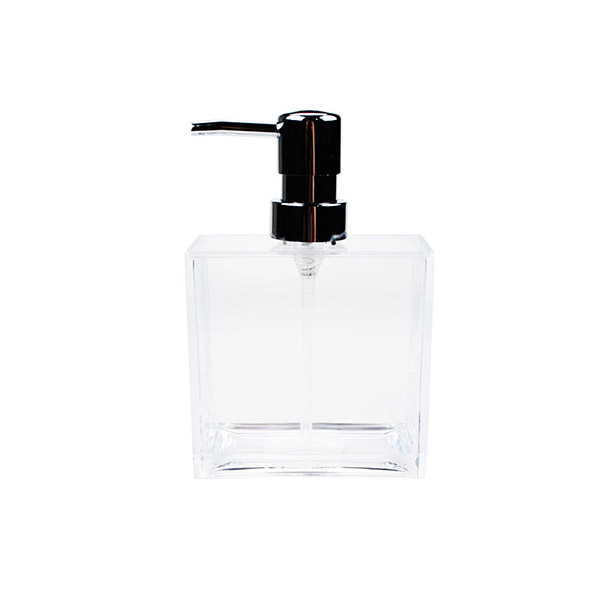 Square Acrylic Pump Dispenser soap dispenser