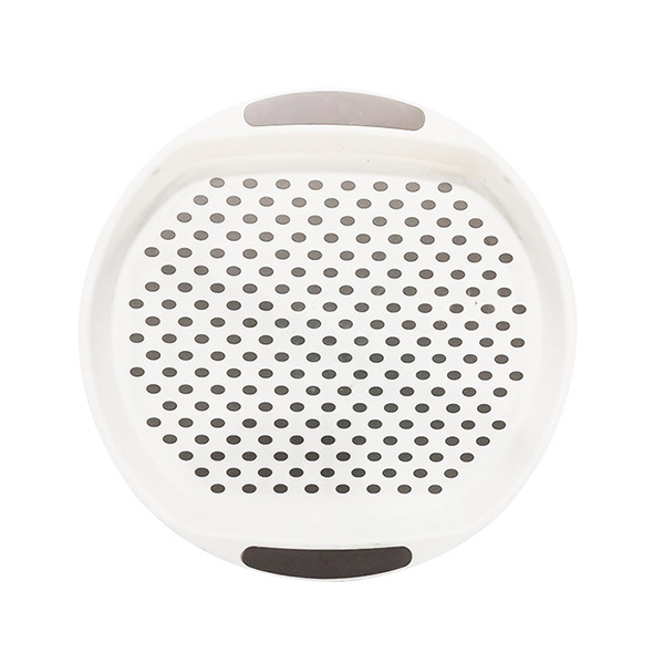 round non-slip tray plate