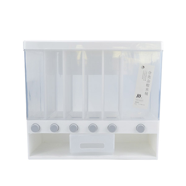 Wall Mounted Cereal Dispenser with  Lids