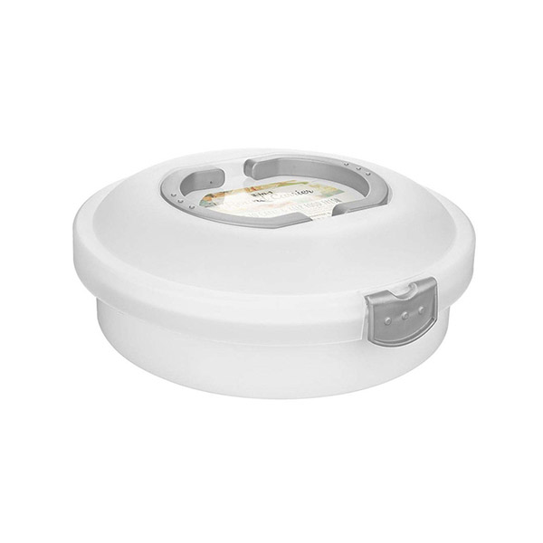 Round cake carrier keeper