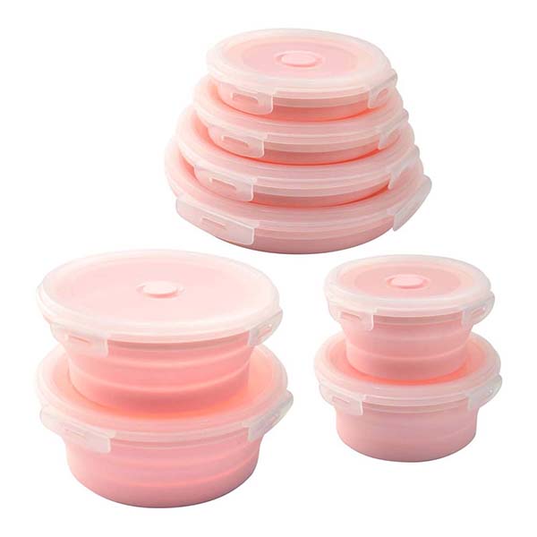 Silicone Collapsible Food Storage Containers