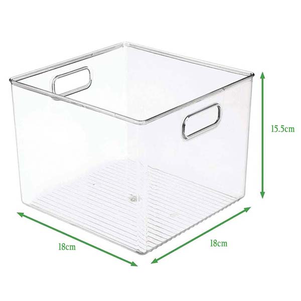 Square storage box