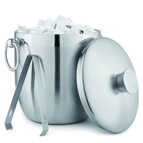 3 Liter Double-Wall Insulated Ice Bucket For Parties