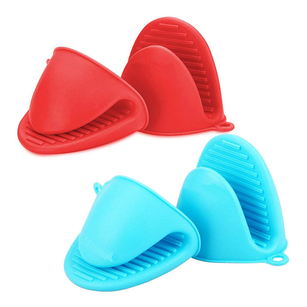 Silicone oven mitts
