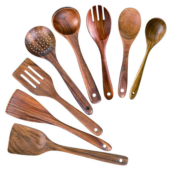 Non-Stick  Wooden Cooking Utensils set