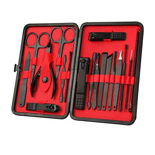 18 in 1 Stainless Steel Professional Pedicure Kit 