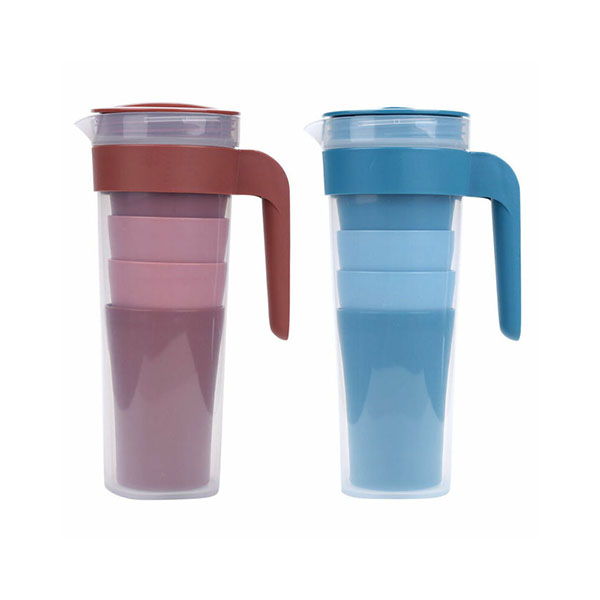 Water pitcher with 4cups