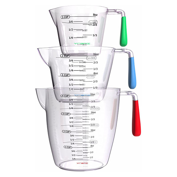 Plastic Measuring Cups Set 