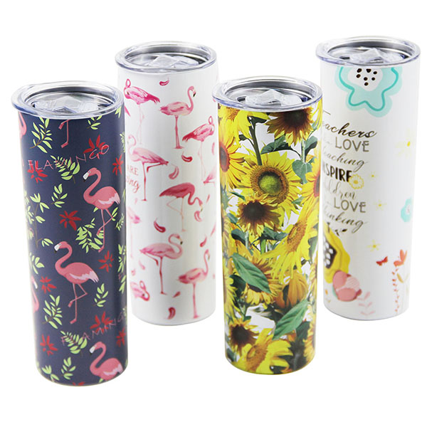 20oz Skinny Tumbler with Lid