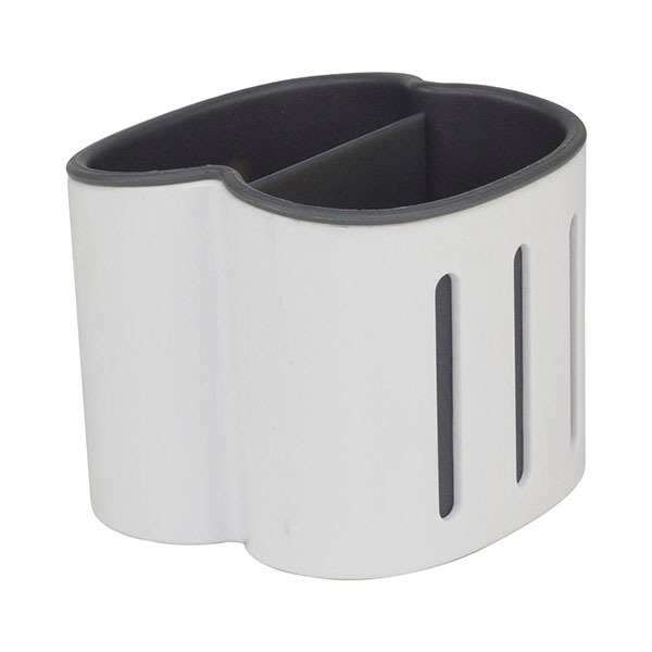 Double side sink caddy sponge holder