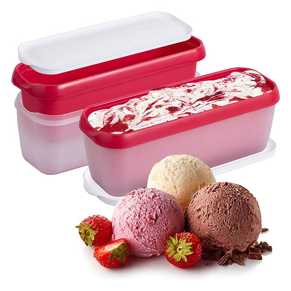 Reusable Ice Cream Containers with Lids