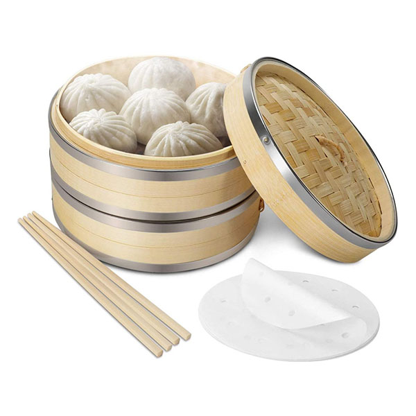 Bamboo Steamer Basket 