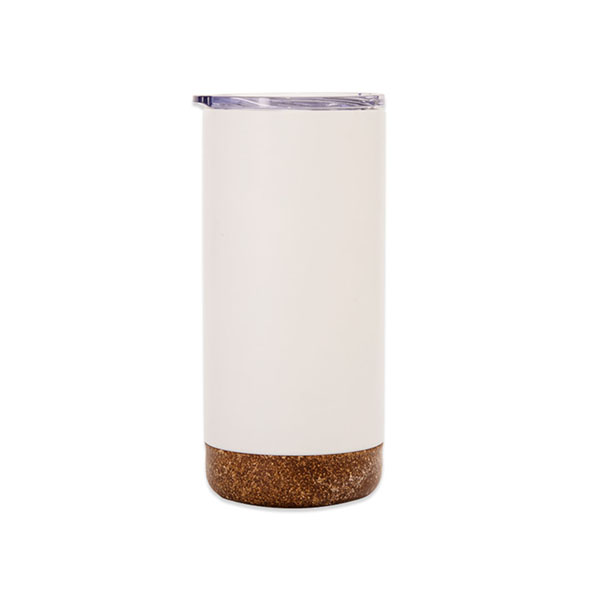 16oz Stainless steel Travel Tumbler with Cork Bottom