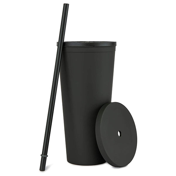 Double Wall Matte Plastic Bulk Tumblers 