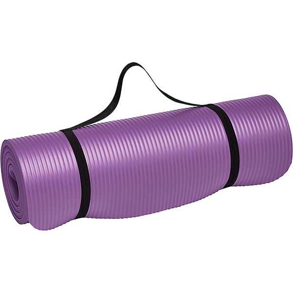 Basics 1/2-Inch Extra Thick Exercise Yoga Mat