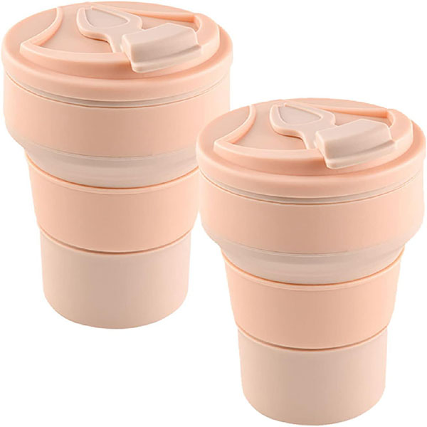 silicone collapsible coffee mug