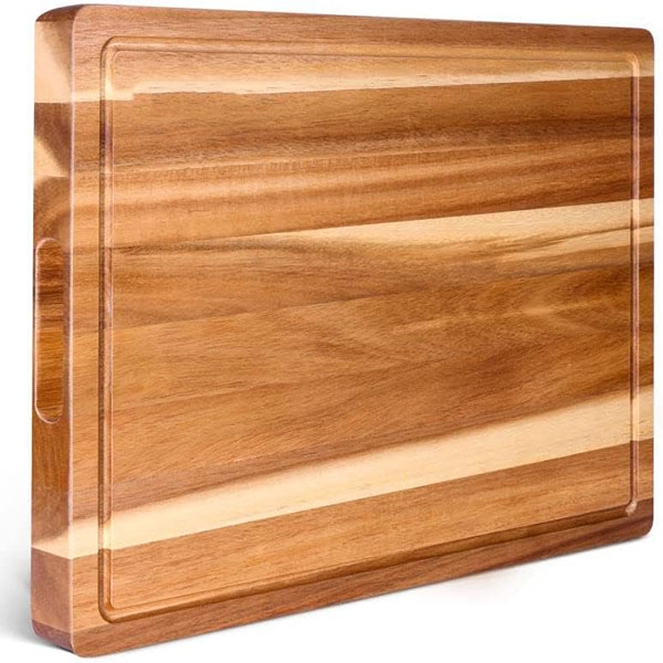17x13 Large Acacia Wooden Cutting Board