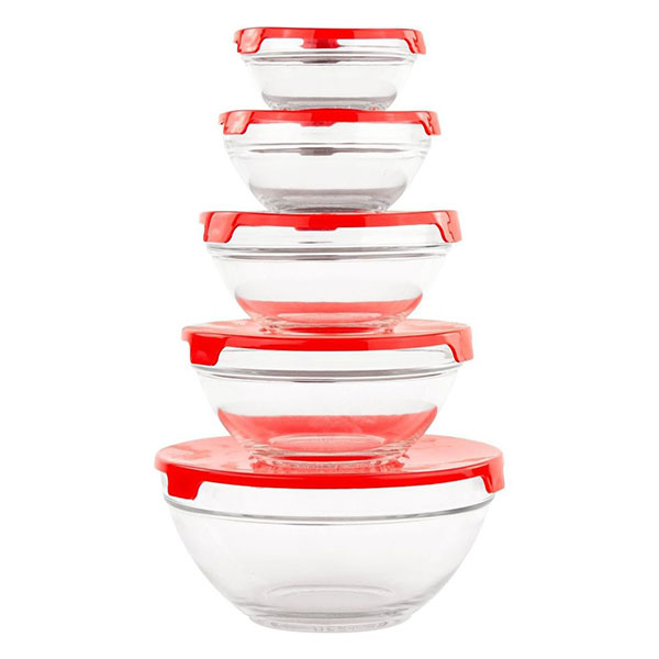 Glass Food Storage Containers with Lids