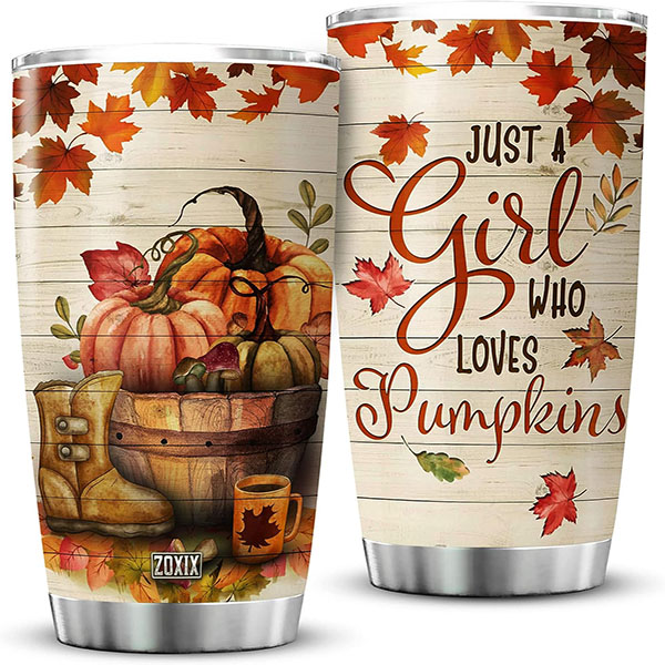 Pumpkin Halloween Tumbler Cup