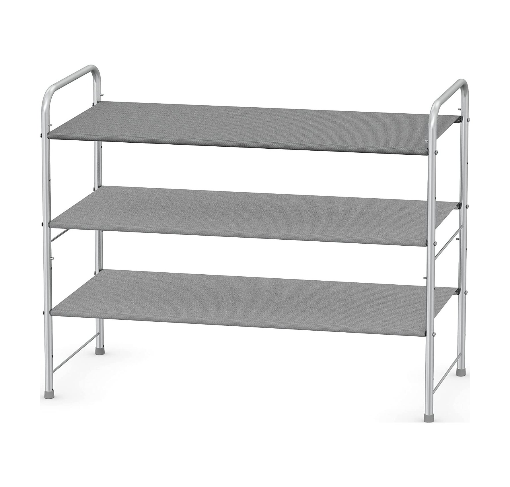 3-Tier Shoe Rack Storage(Silver)